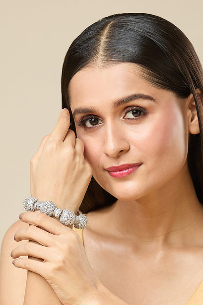 Lab Diamond Embellished Bracelet 