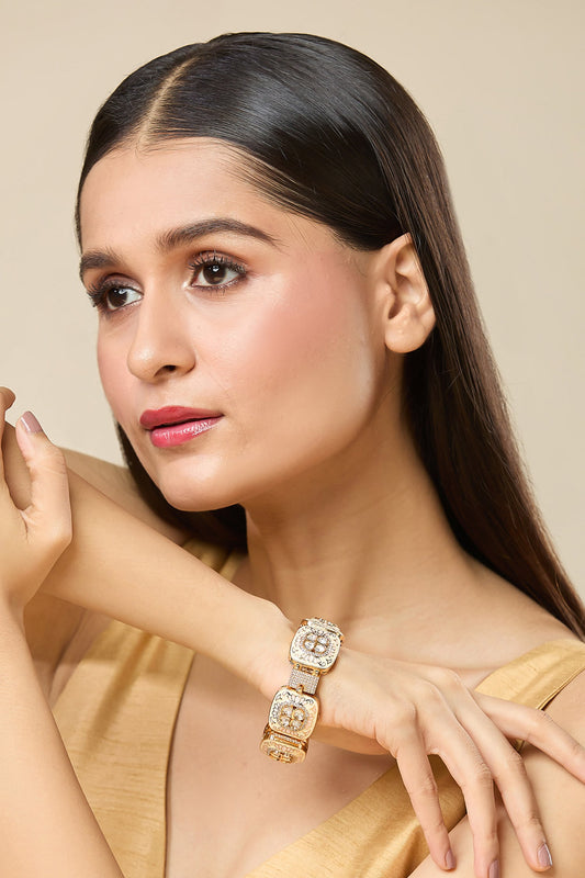 Floral Meenakari Work Bracelet 