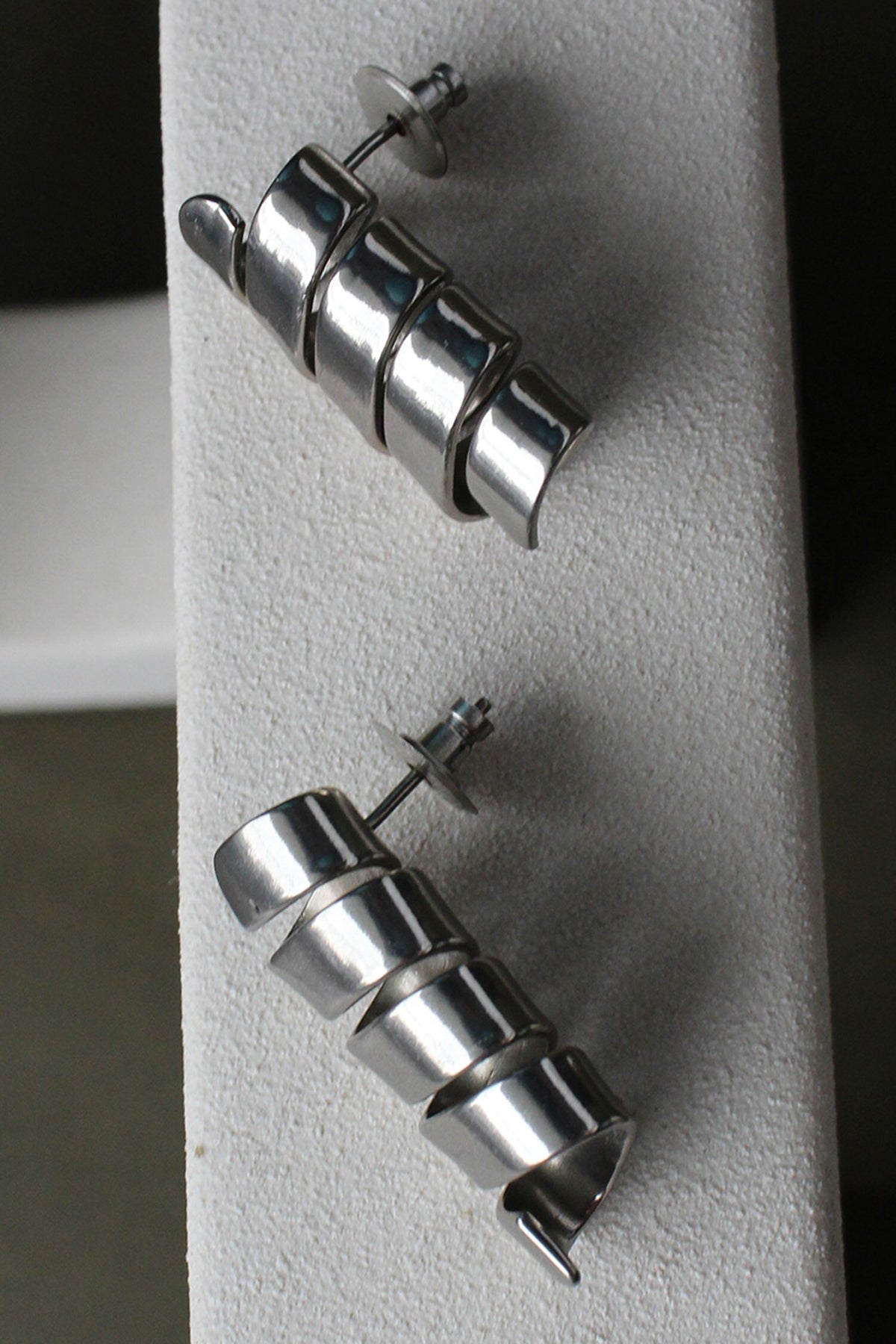 Lyra Spiral Earrings 