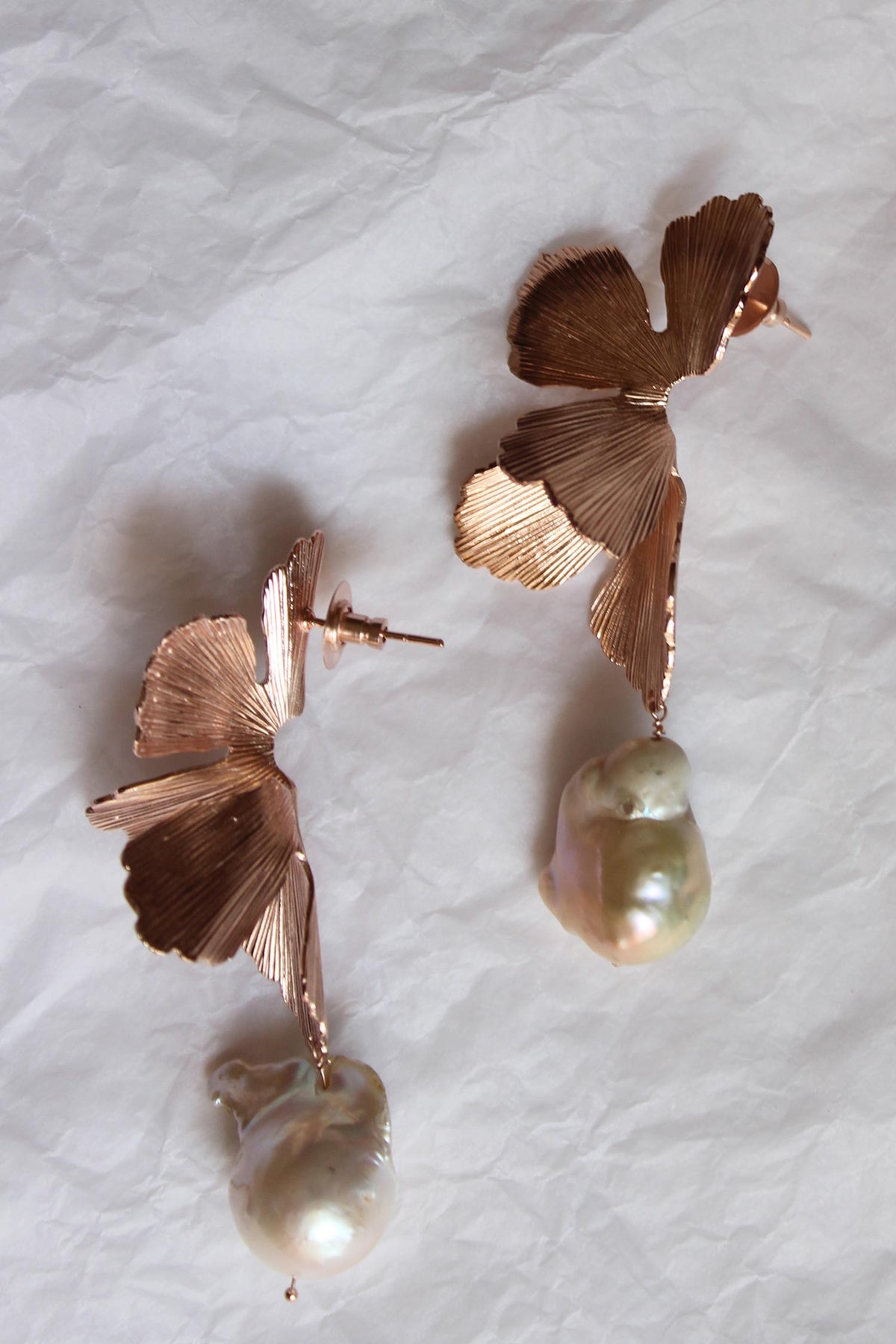 Orchidea Fiore Pearl Earrings 
