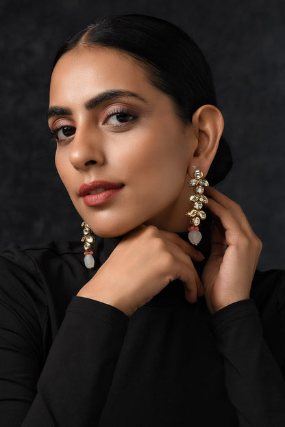 Kundan Encrusted Earrings 