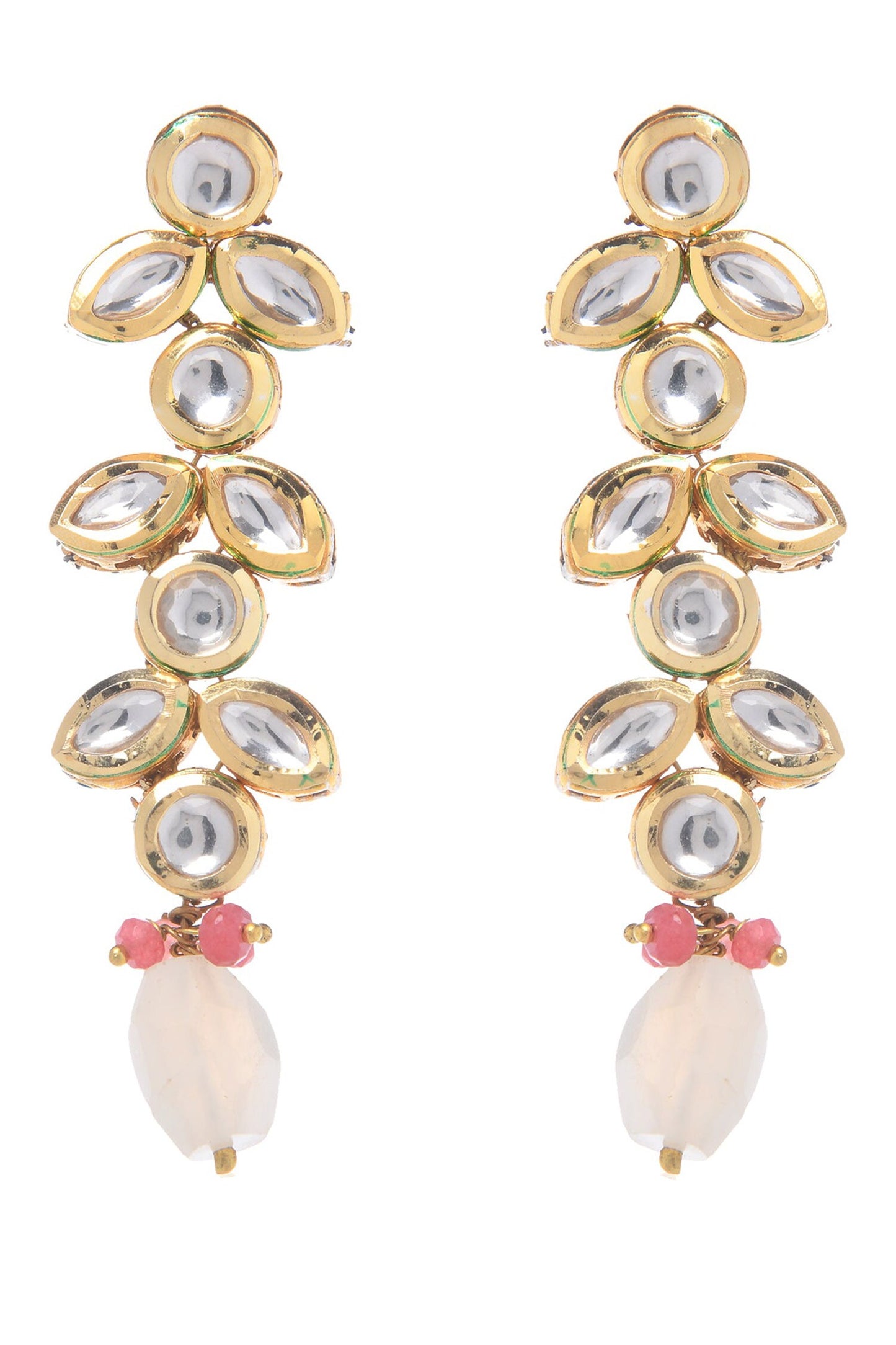Kundan Encrusted Earrings 