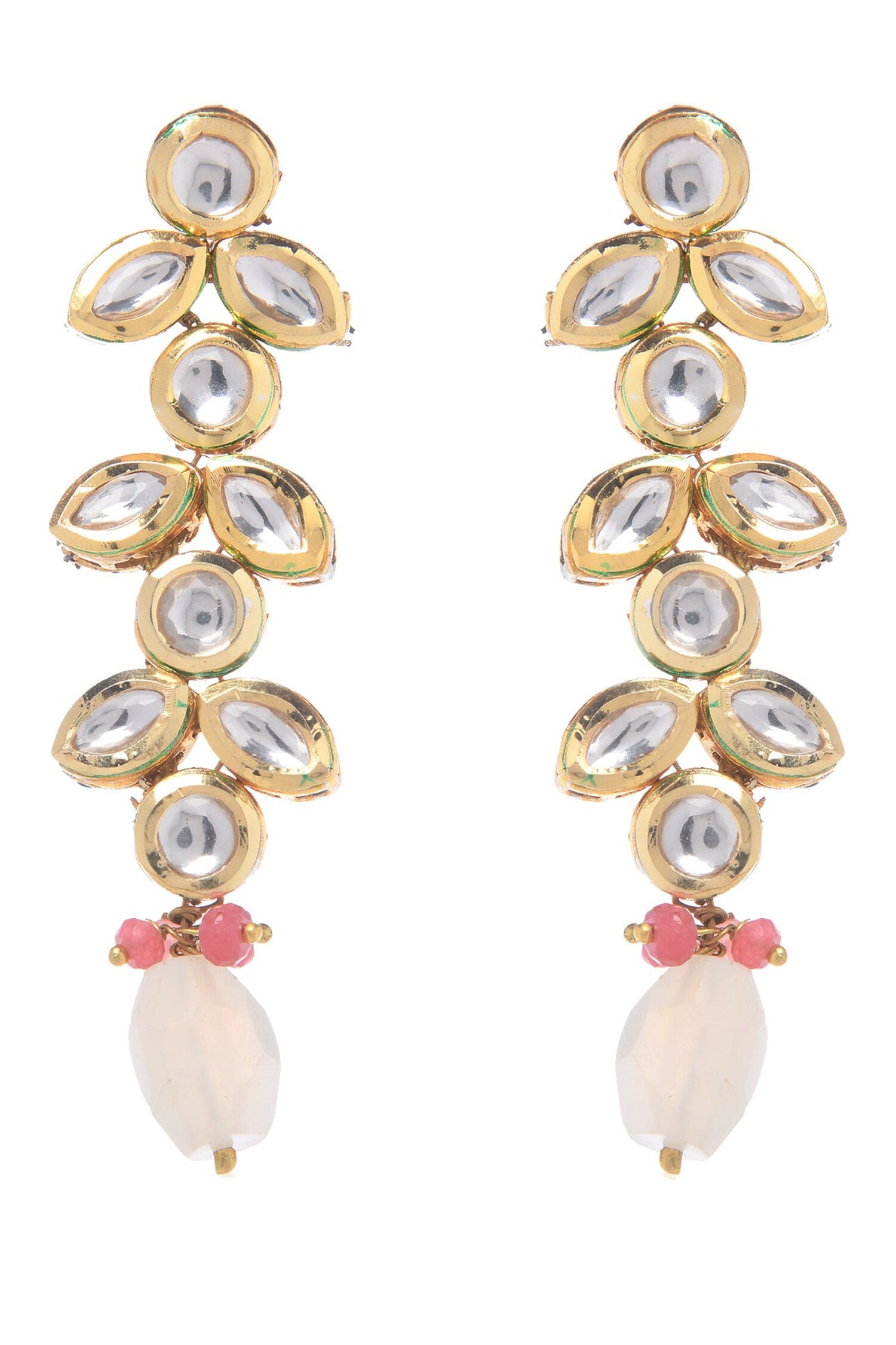 Kundan Encrusted Earrings 