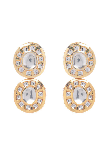 Polki Encrusted Earrings 