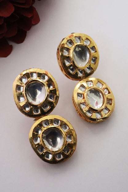 Polki Encrusted Earrings 