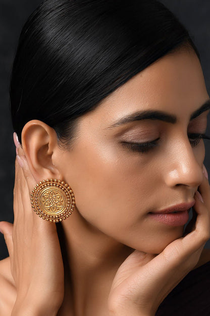 Embossed Carved Studs 