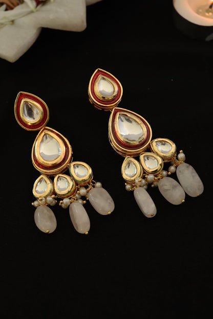 Kundan Embellished Earrings 