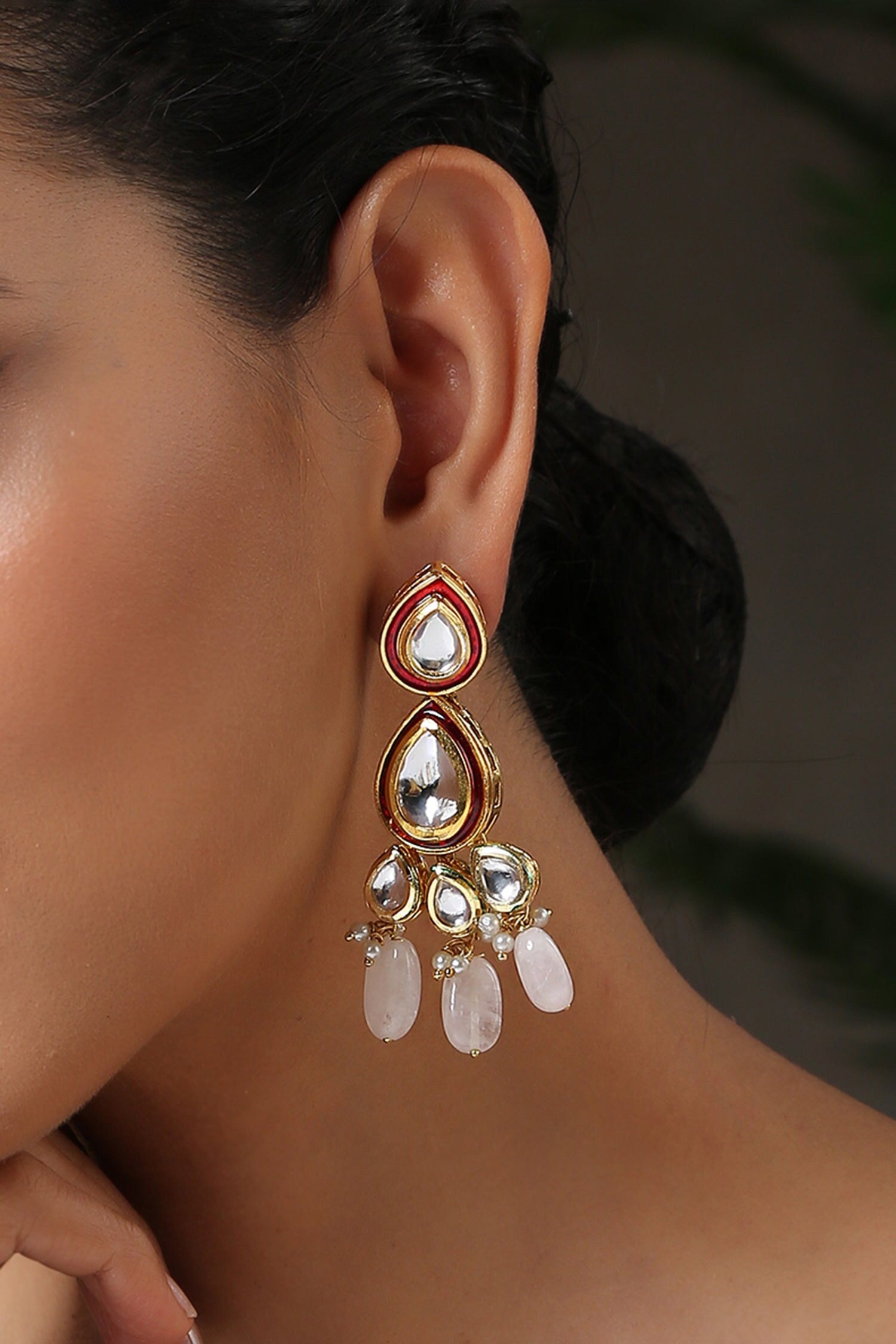 Kundan Embellished Earrings 