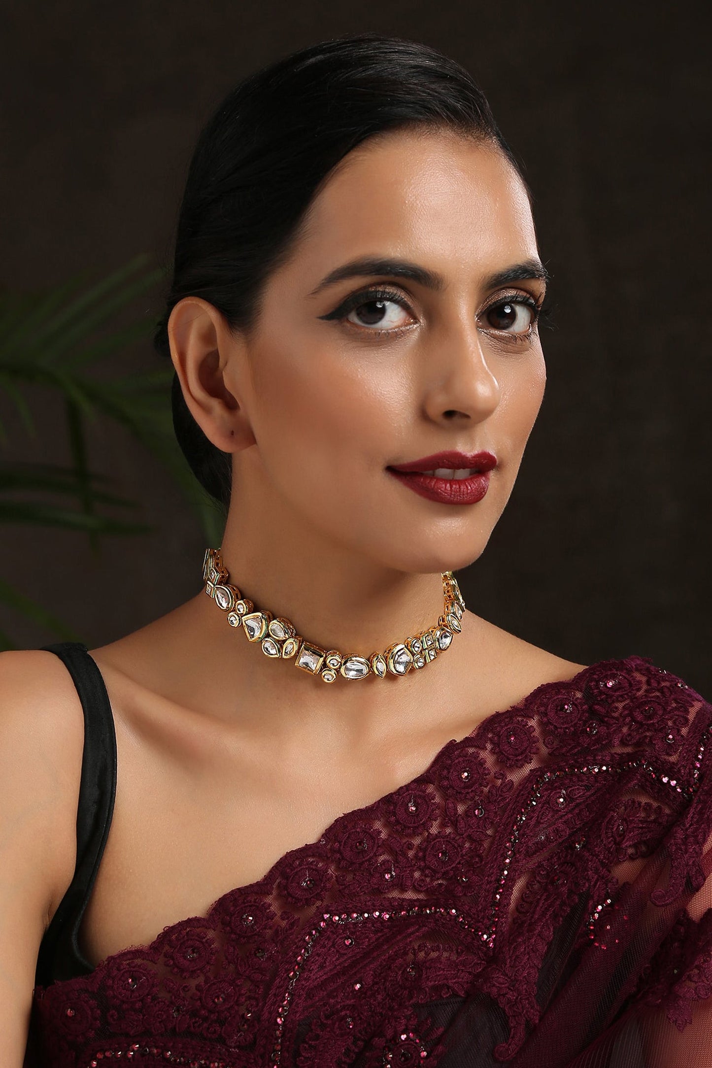 Kundan Embellished Choker 