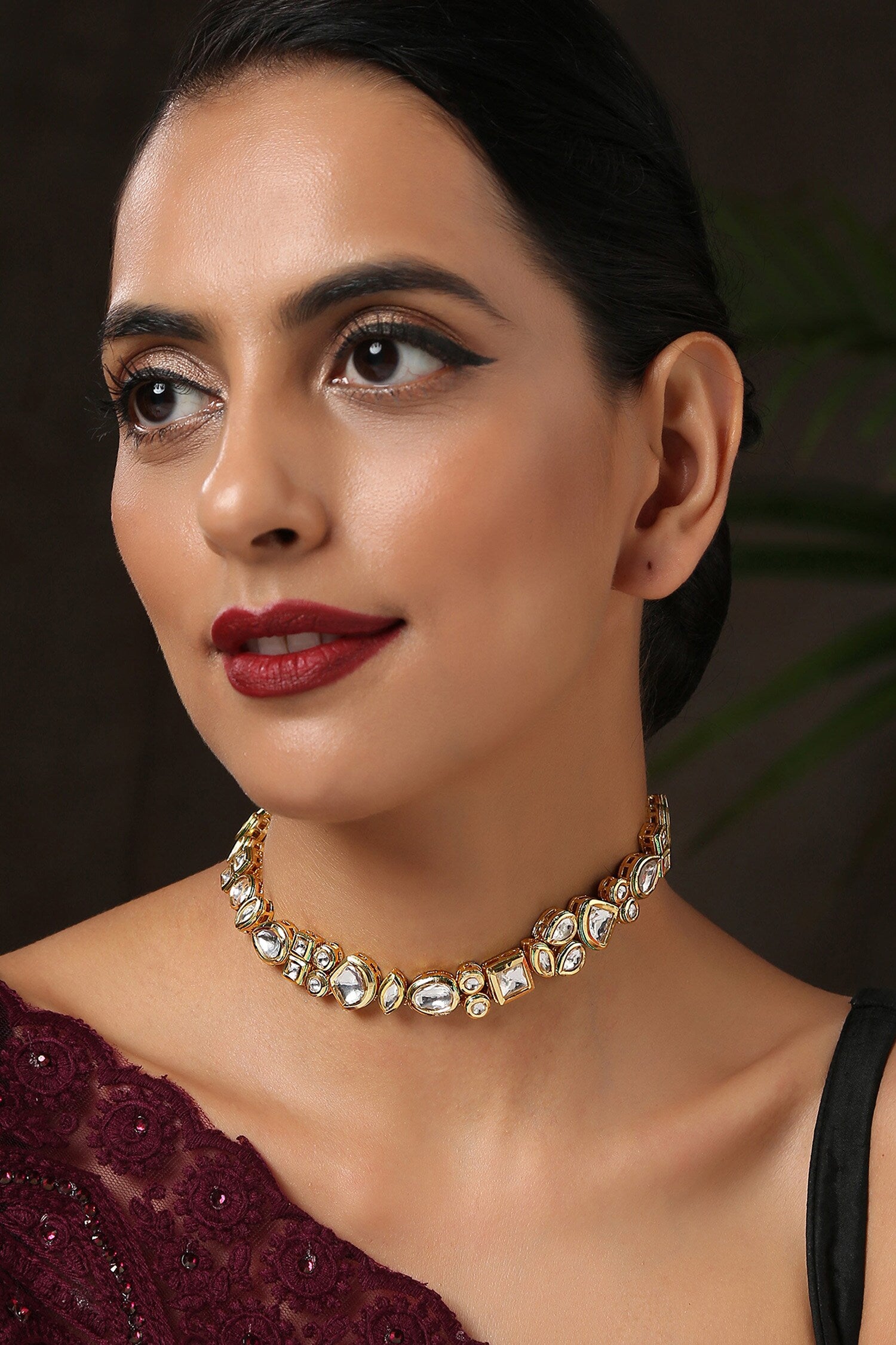 Kundan Embellished Choker 
