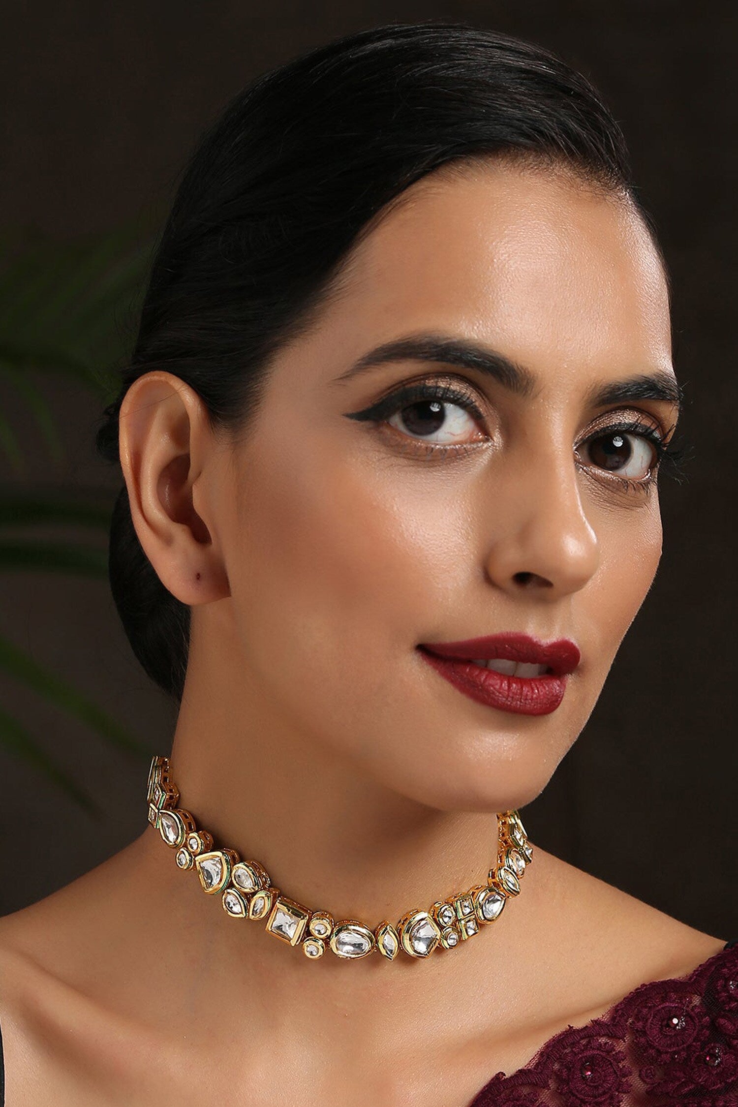 Kundan Embellished Choker 