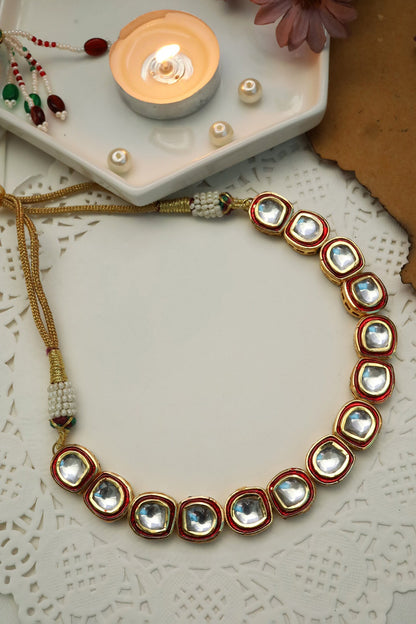 Shyra Kundan Embellished Choker 