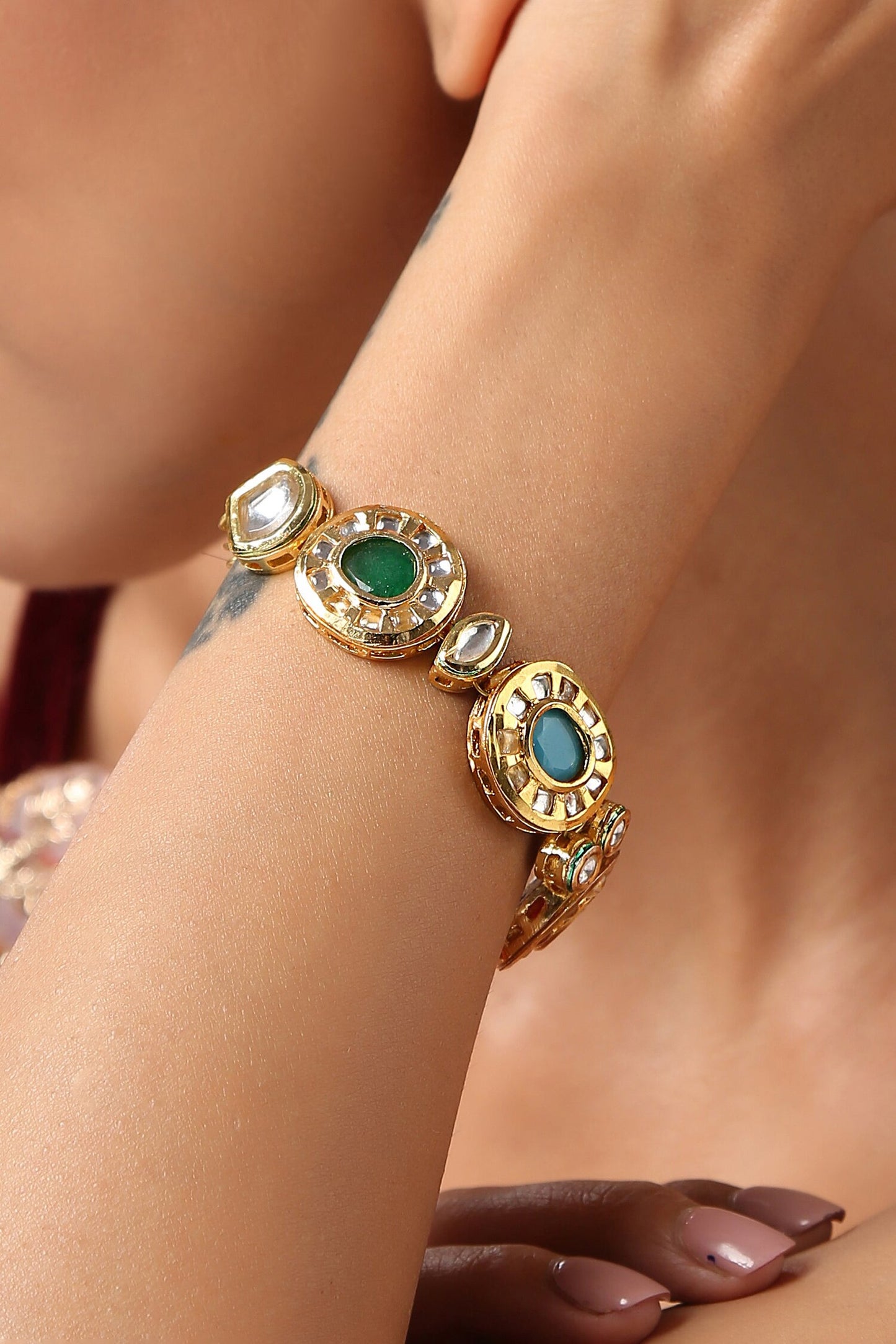 Stone Embellished Bracelet 