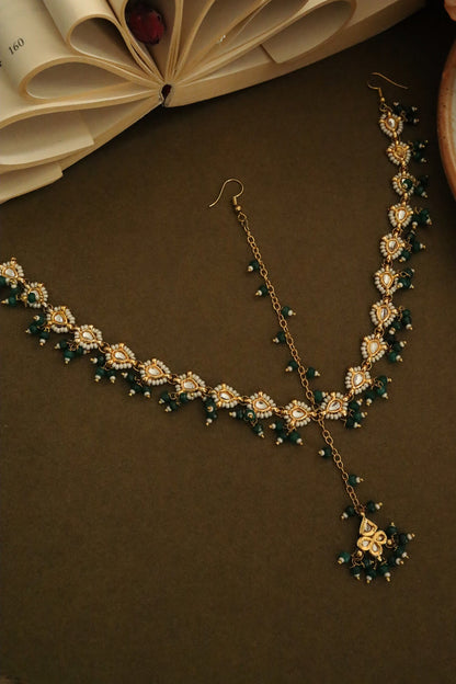 Kundan Embellished Mathapatti 