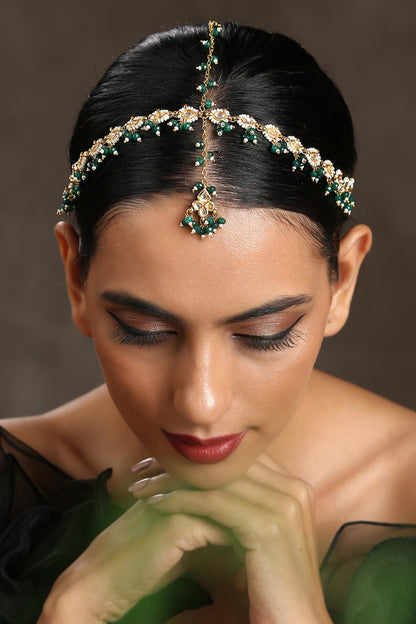 Kundan Embellished Mathapatti 