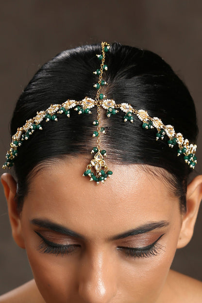 Kundan Embellished Mathapatti 
