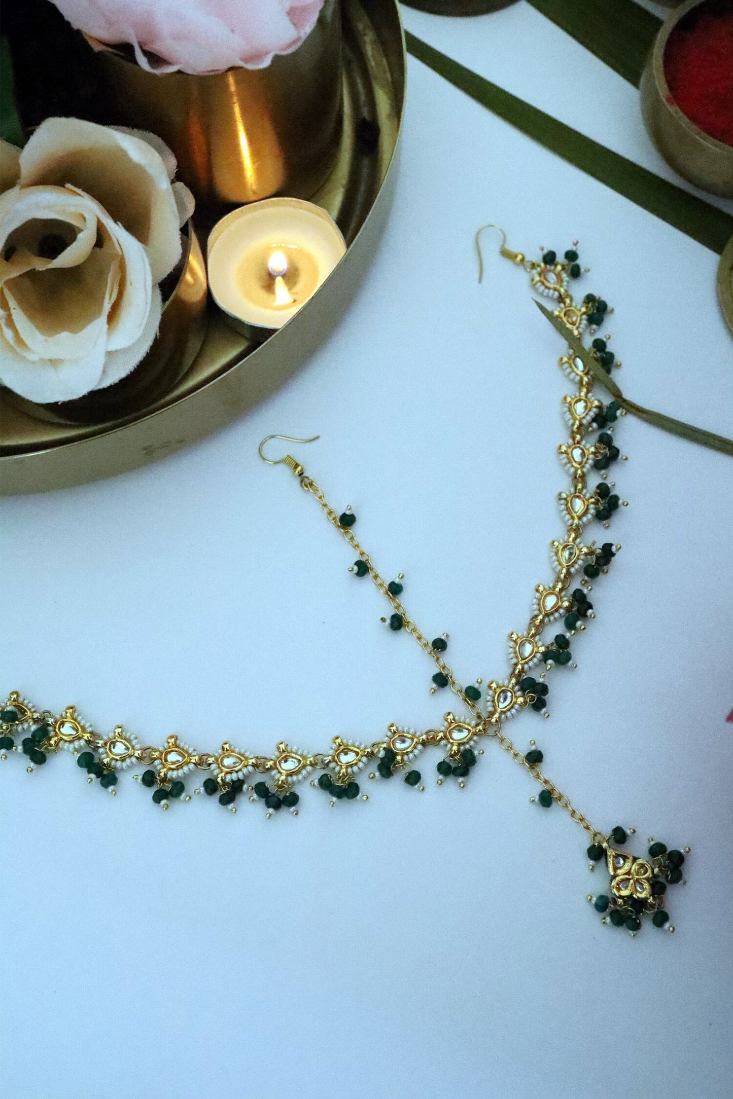 Kundan Embellished Mathapatti 