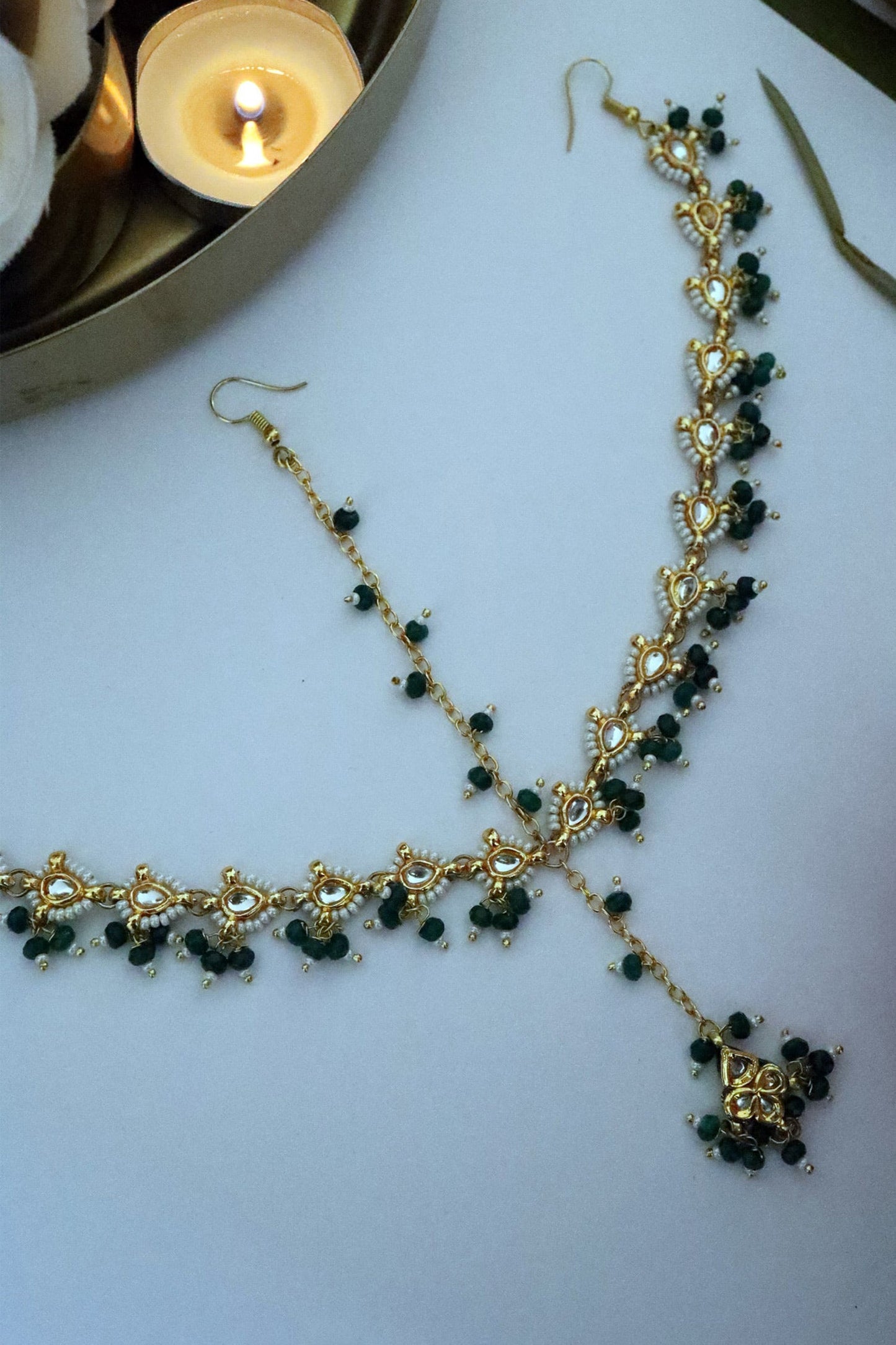 Kundan Embellished Mathapatti 
