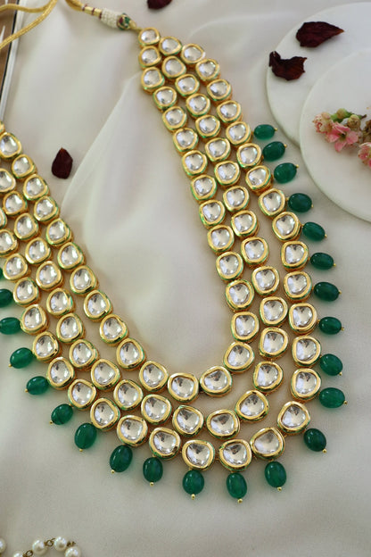 Kundan Studded Layered Necklace 