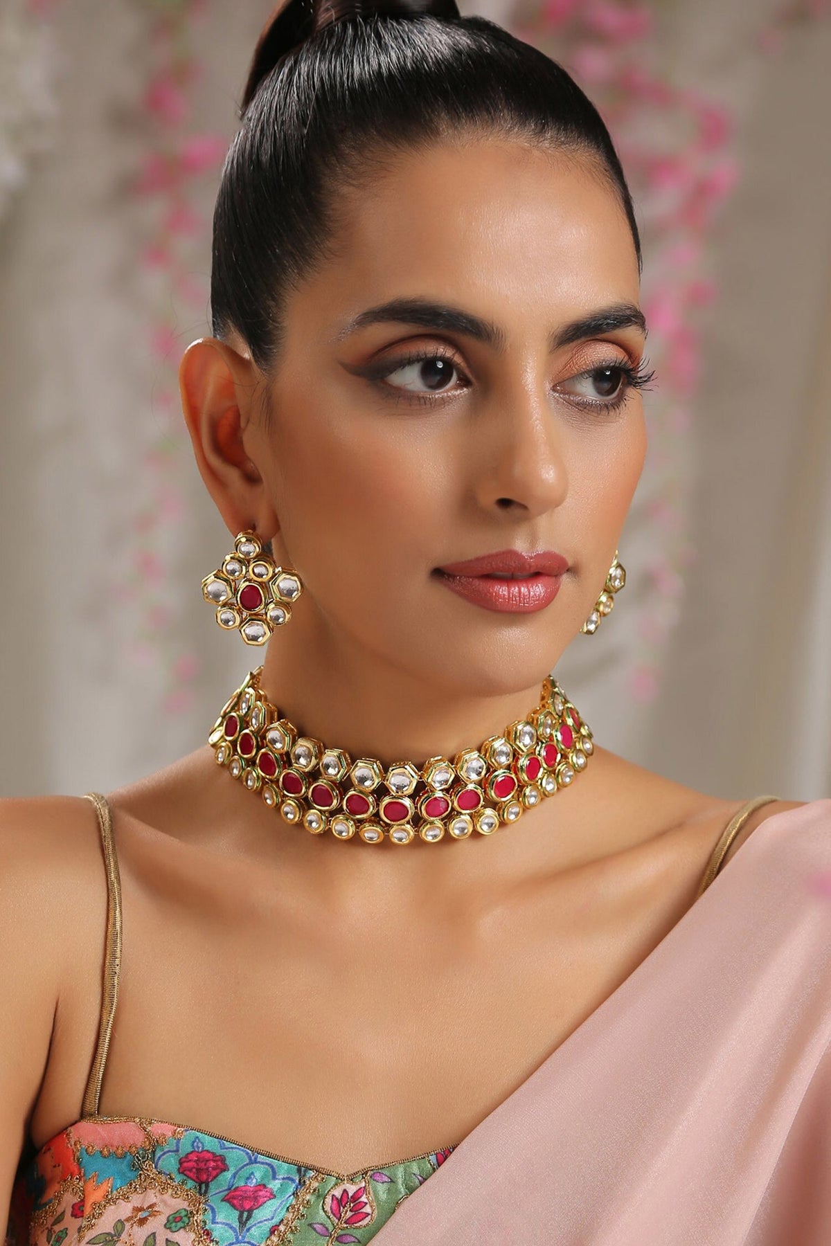 Kundan Studded Choker Set 