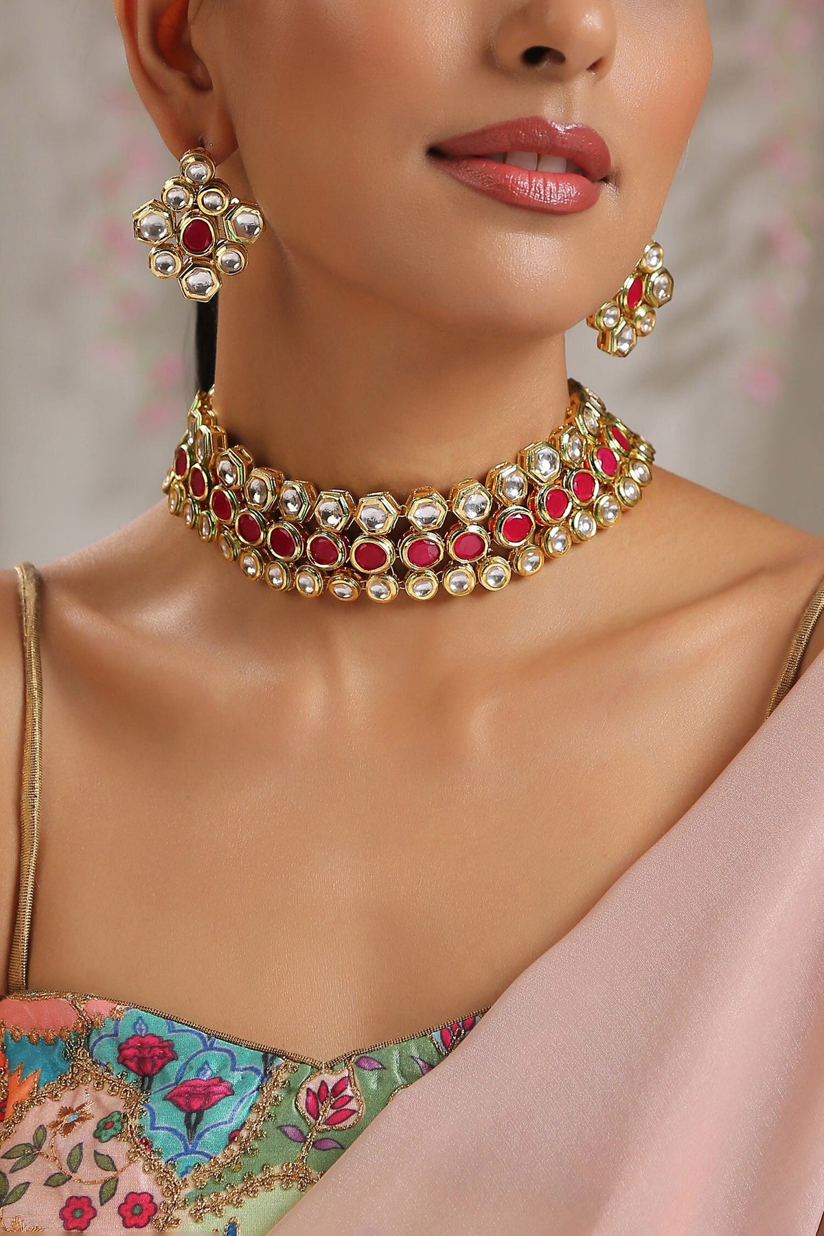 Kundan Studded Choker Set 