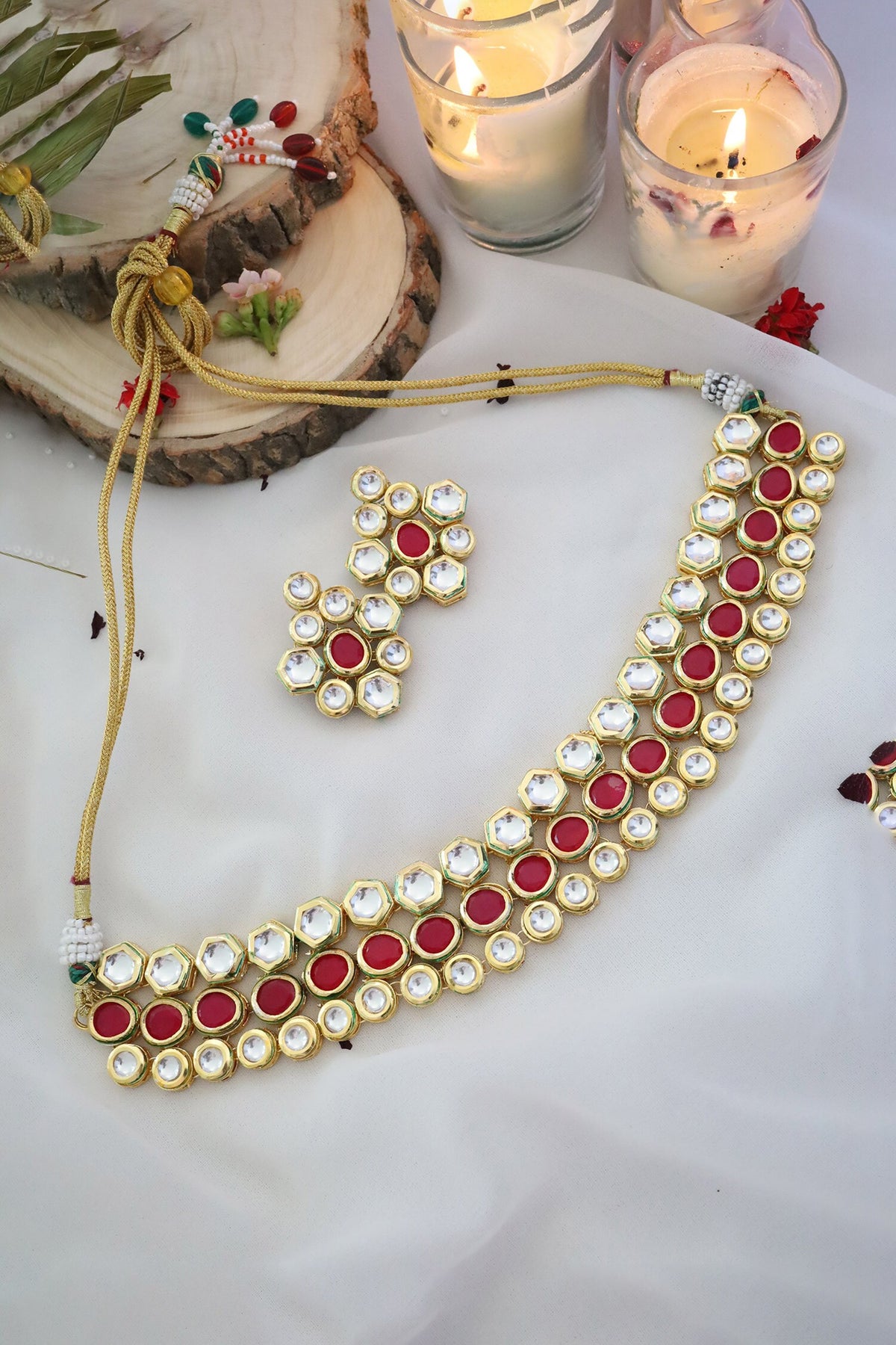 Kundan Studded Choker Set 