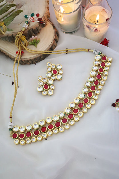 Kundan Studded Choker Set 