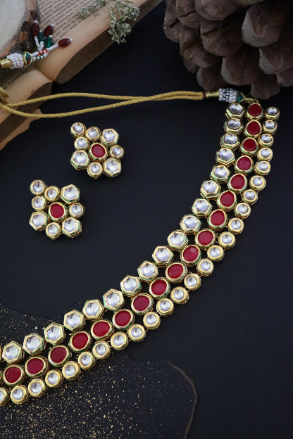 Kundan Studded Choker Set 
