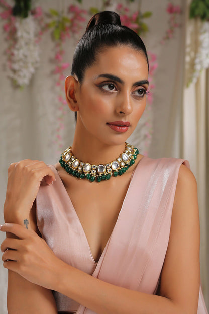 Kundan Embellished Choker Set 