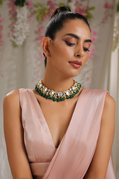Kundan Embellished Choker Set 