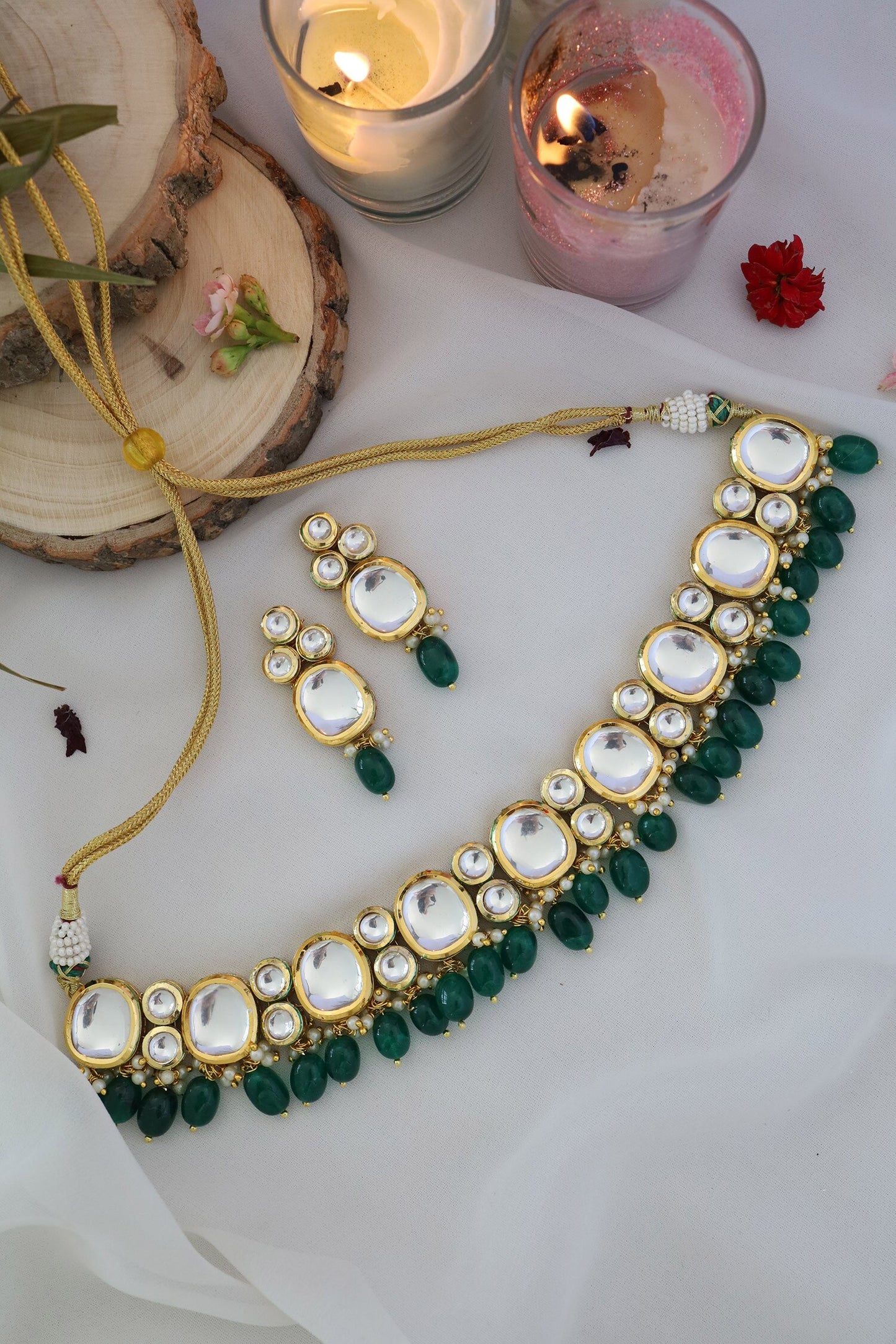 Kundan Embellished Choker Set 