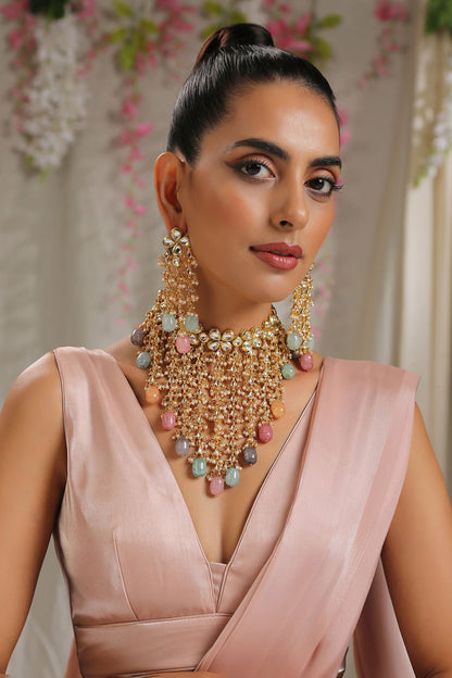 Kundan Embellished Choker Set 