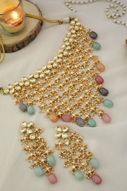 Kundan Embellished Choker Set 