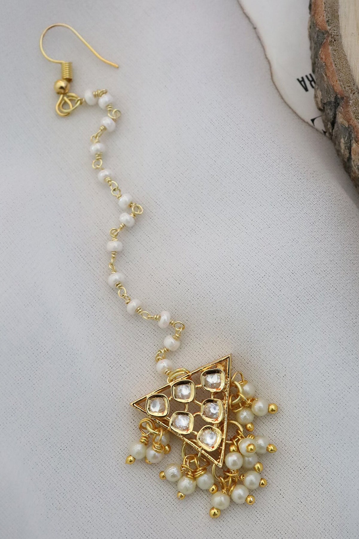 Polki Embellished Maangtikka 