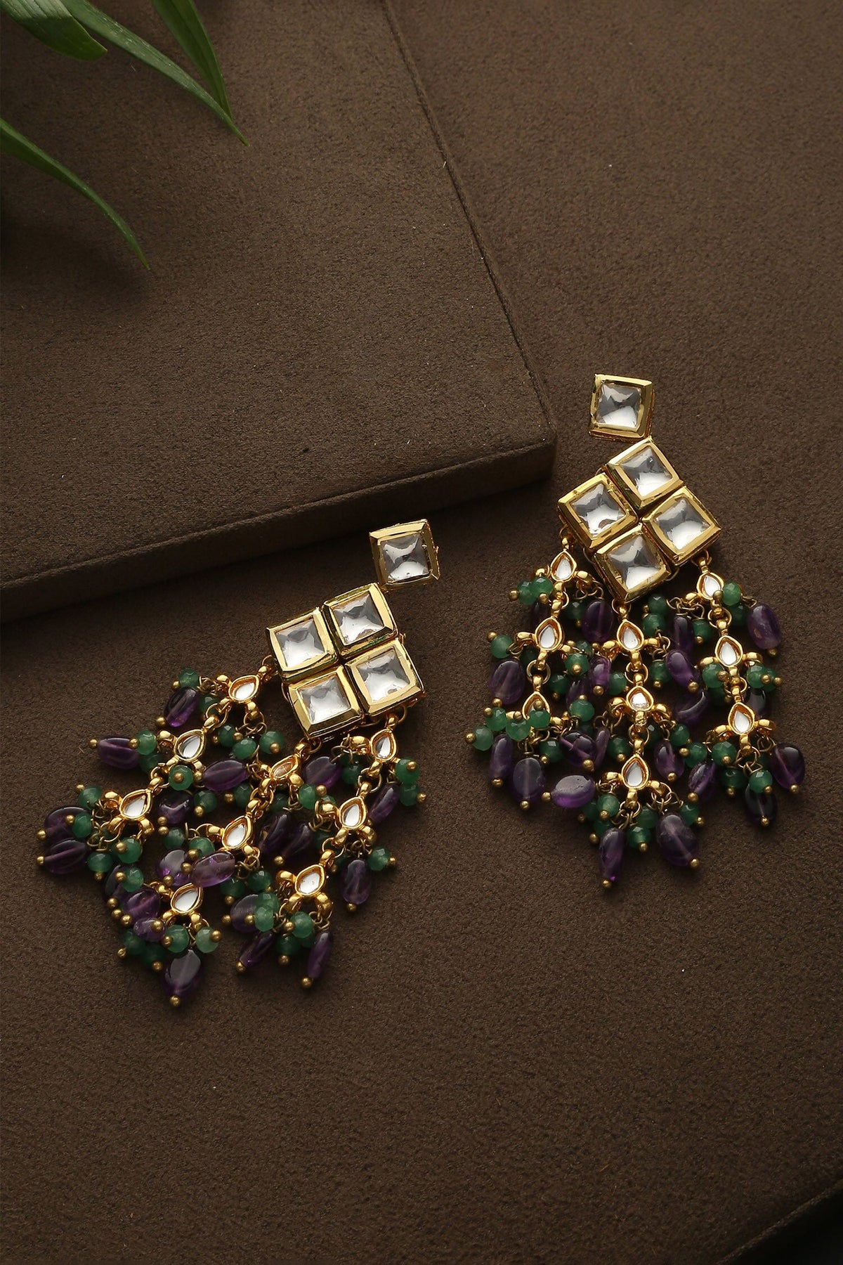 Kundan Studded Earrings 