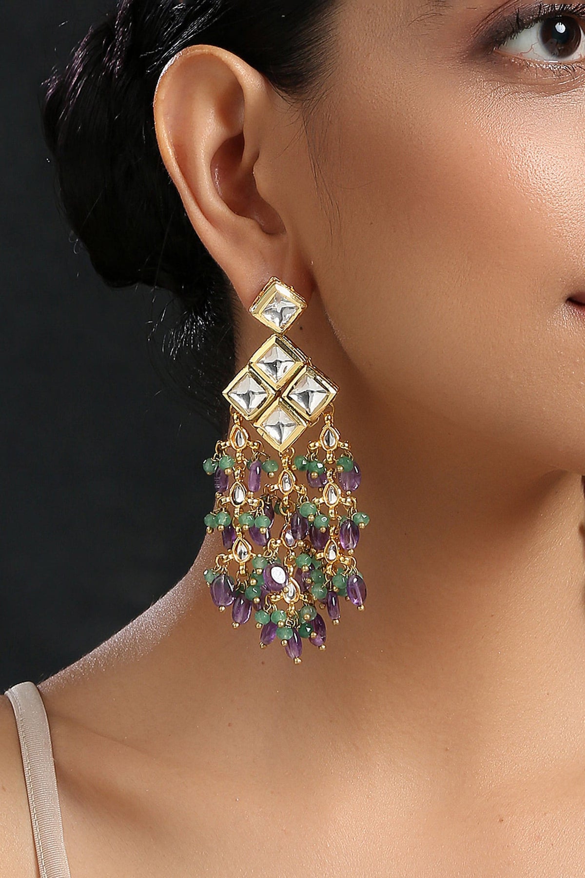 Kundan Studded Earrings 