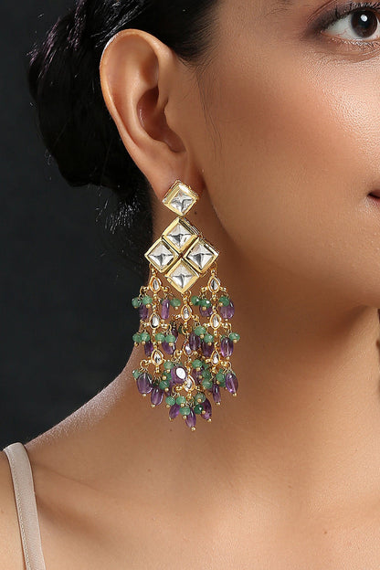 Kundan Studded Earrings 