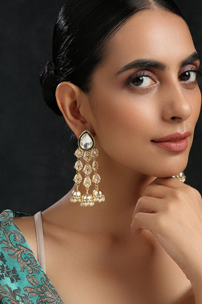 Kundan Embellished Danglers 