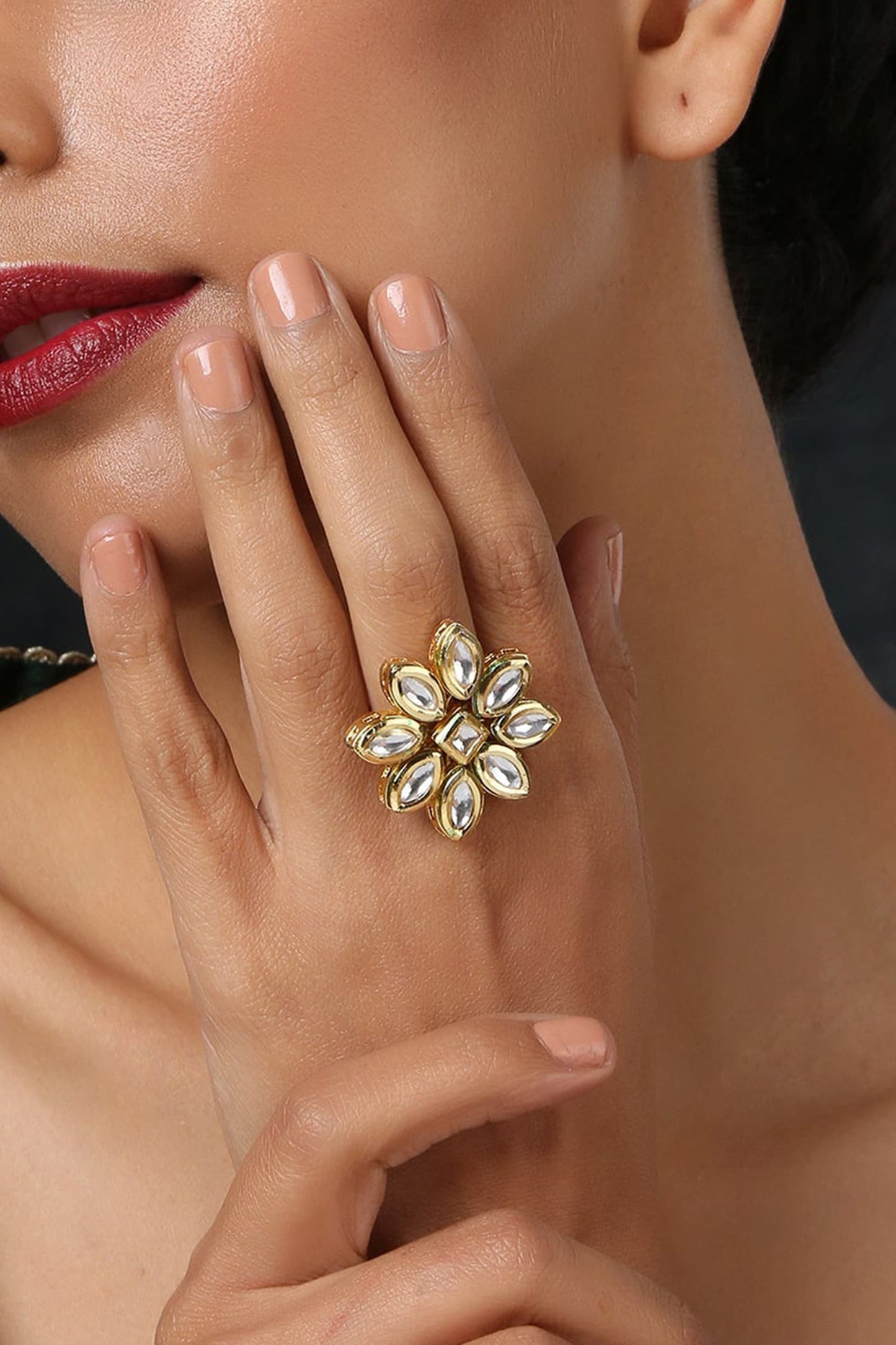 Floral Shaped Ring 