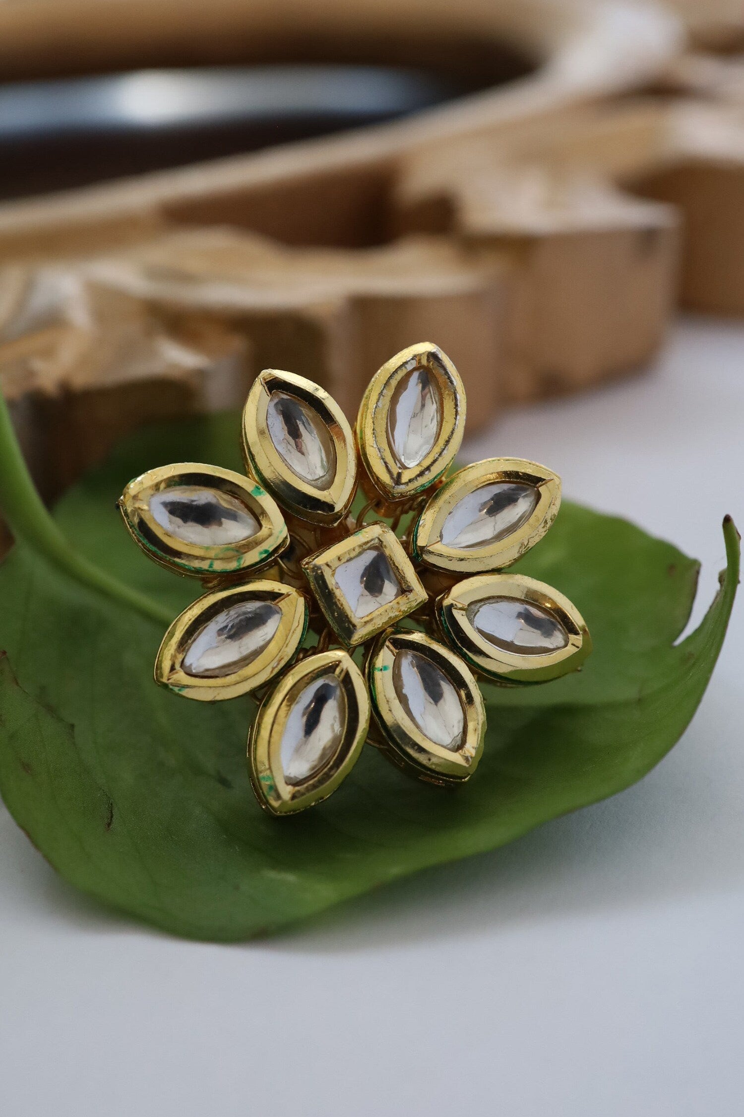 Floral Shaped Ring 