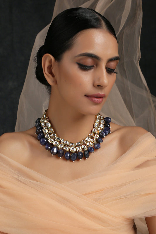 Kundan Embellished Necklace 