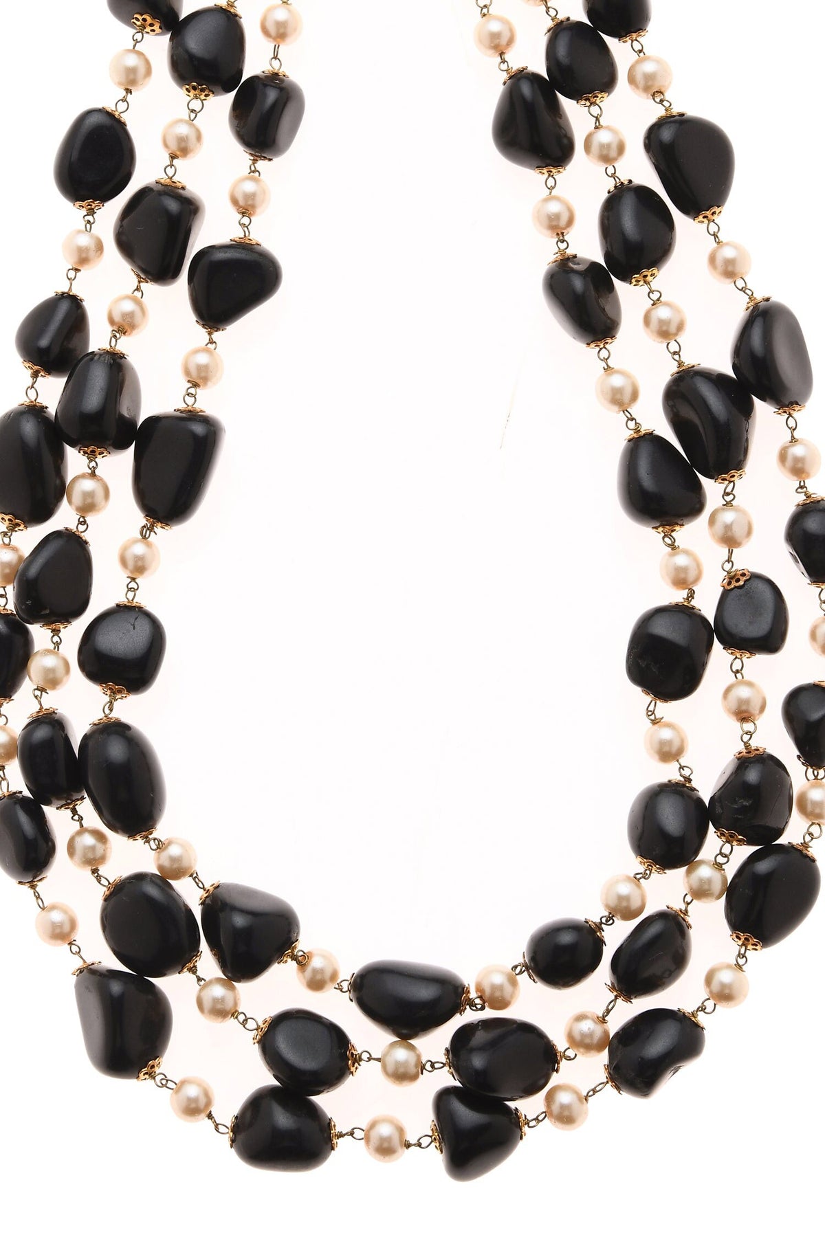 Layered Stone Necklace 
