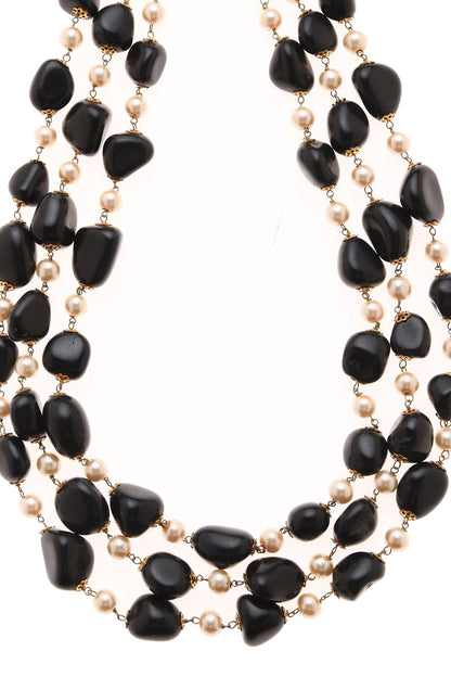Layered Stone Necklace 