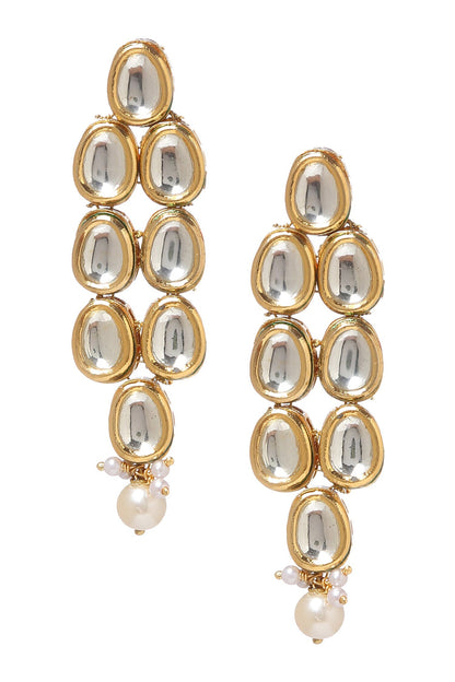 Kundan Embellished Layered Necklace Set 