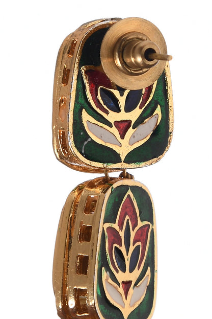 Kundan Work Earrings 