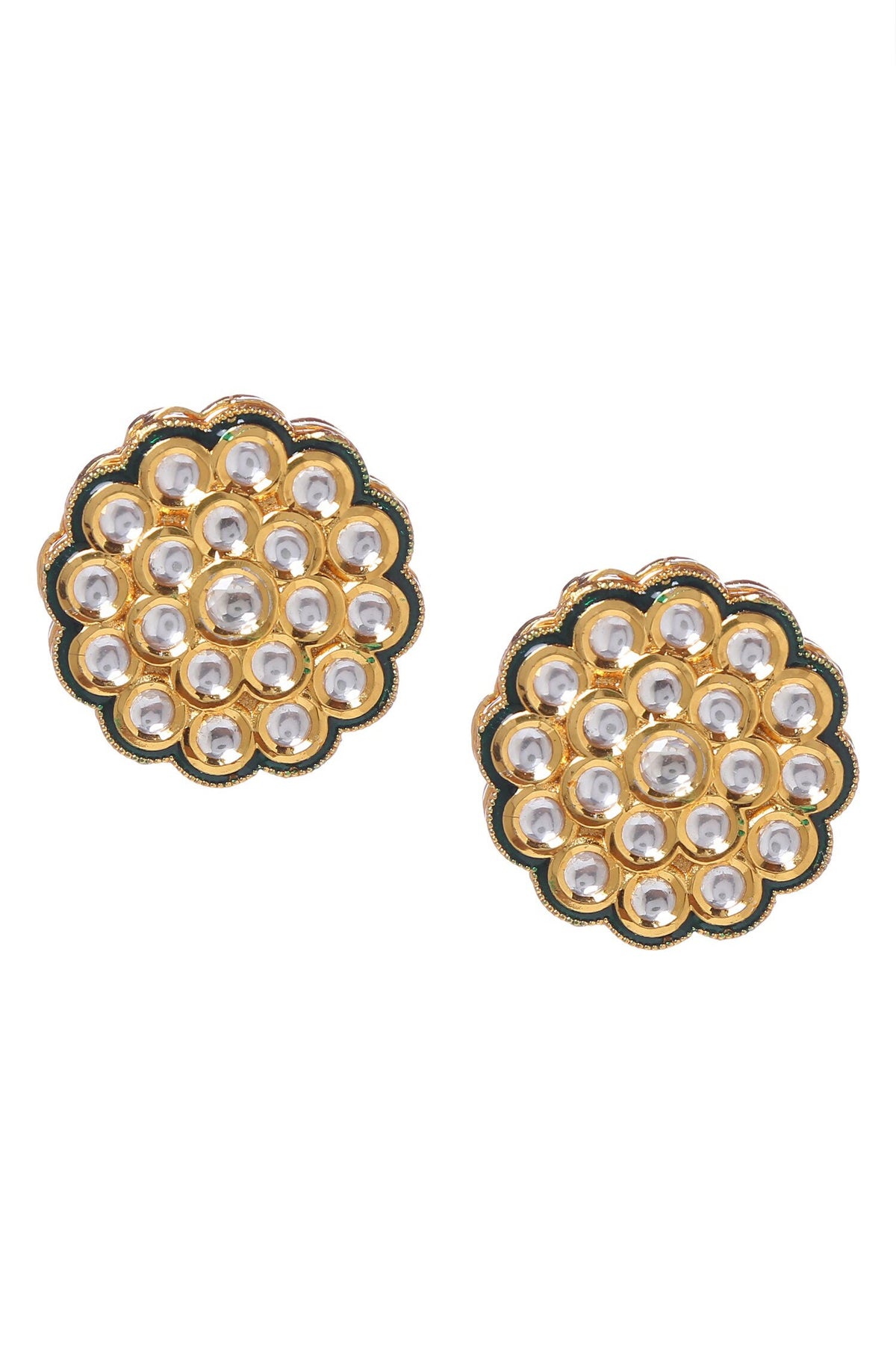 Floret Carved Studs 