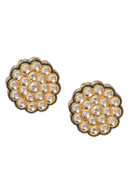 Floret Carved Studs 