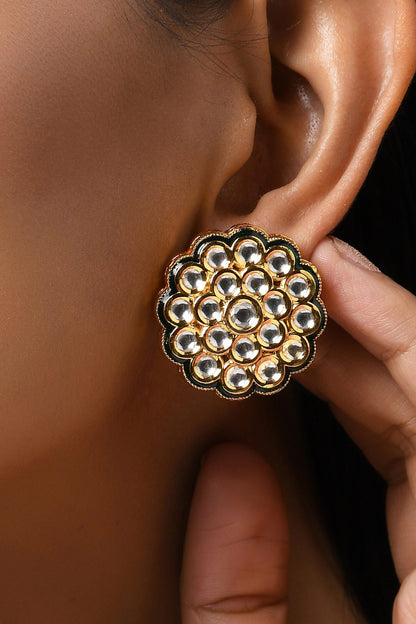 Floret Carved Studs 