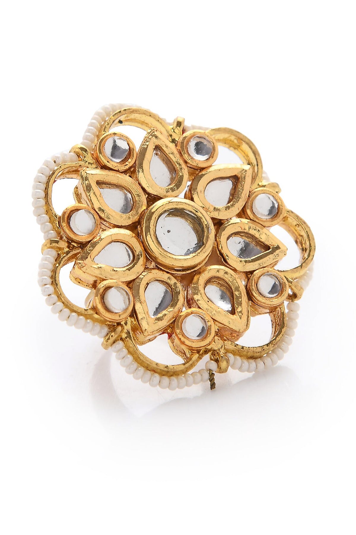 Floral Carved Ring 
