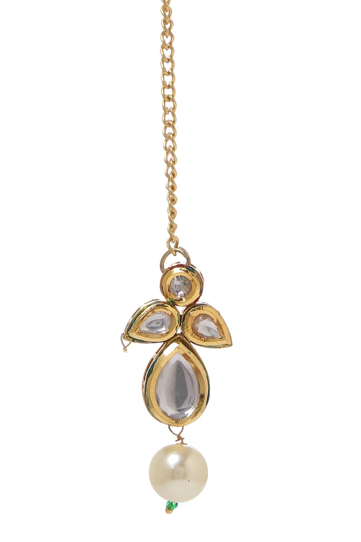 Kundan Embellished Maangtikka 